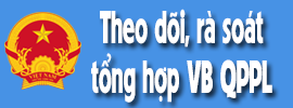 Theo dõi, rà soát tổng hợp VB QPPL